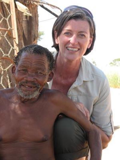 Patricia Glyn's journey with the Khomani