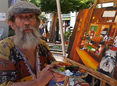 A home for disabled artist