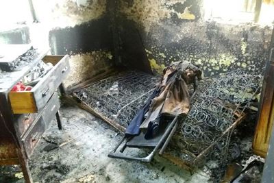 Duisende rande skade na brand