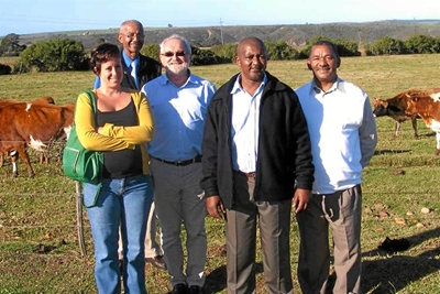 Belge besoek kleinboere