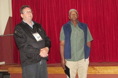 Parlement besoek Slangrivier