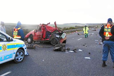 Gru-ongeluk op N2 eis jongman