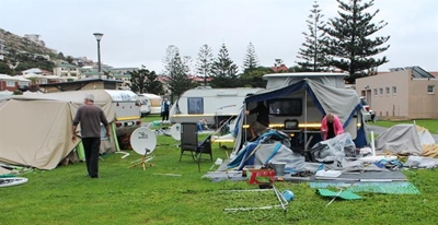 Storm maak amok