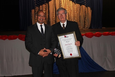 Former mayors honoured, Charles Standers a no show