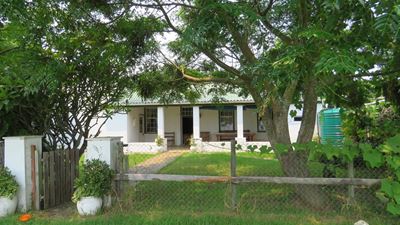 Old farmhouse stripped and derelict
