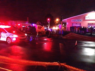 Two seriously injured in collision