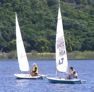 Tight racing for sailing trophies on Sunday
