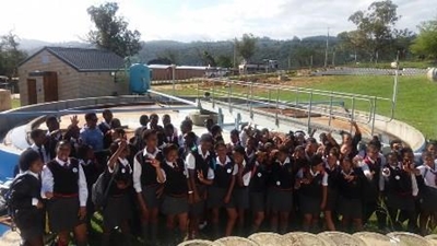 Children explore during Water Week