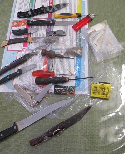Weapons & drugs found at local school