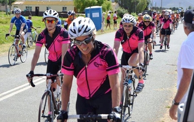 Team Afrishore vaar puik in bergfietsren