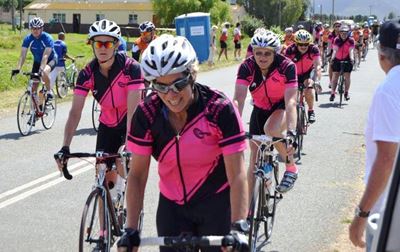 Team Afrishore vaar puik in bergfietsren