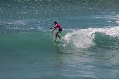 Successful longboard competition