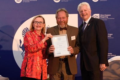 Local businessmen honoured by premier