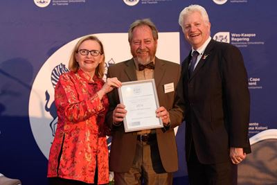 Local businessmen honoured by premier