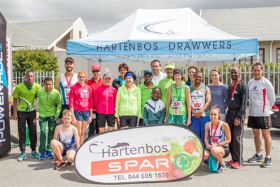 Godwin Heyns wen Hartenbos Spar-padwedloop