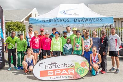 Godwin Heyns wen Hartenbos Spar-padwedloop