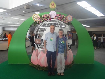 Knysna couple at UN Day of Vesak
