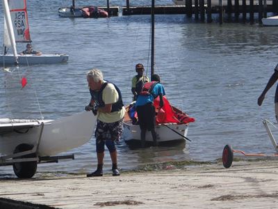 Knysna sailing here and there