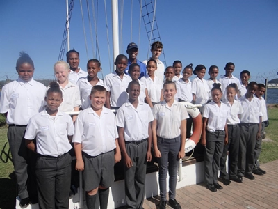 Young sea cadets in the making