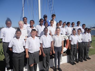 Young sea cadets in the making