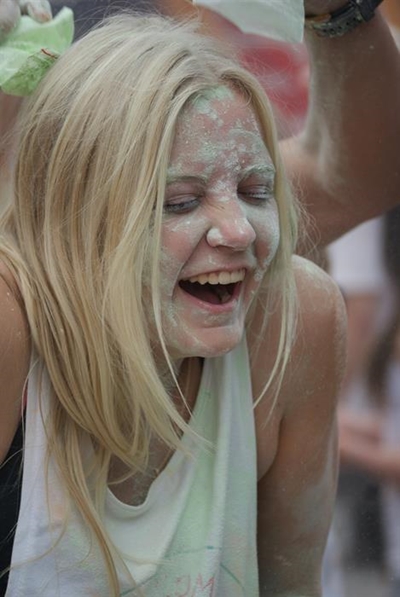 Orange Blast Colour Run