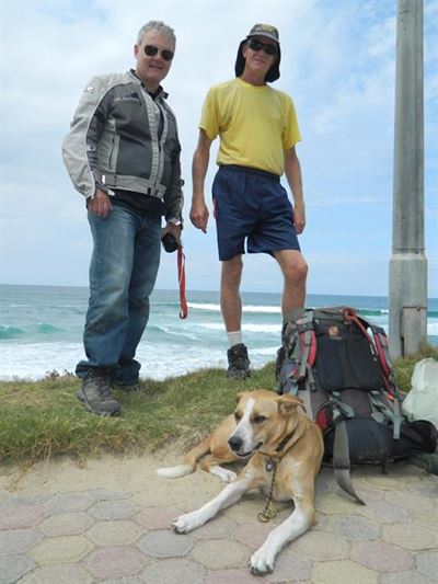 Man and 'best friend' hit the long road