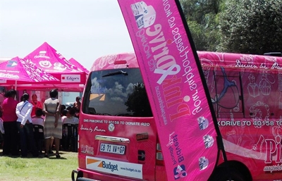 Pink & powerful breast cancer campaign