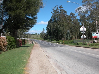 Blanco, airport road upgrade