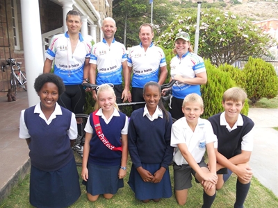 Cyclists join the race against abuse