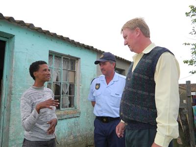 SAPD gaan huis verfraai