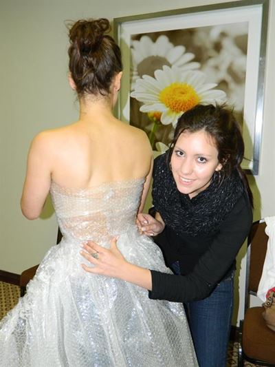 Beauties to be bubble-wrapped