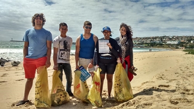 Conservation team tackles trash