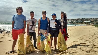 Conservation team tackles trash