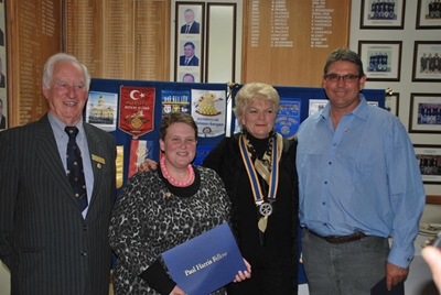 Rotary recognises service to the community