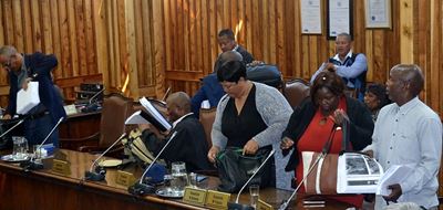 ANC walks out of council meeting