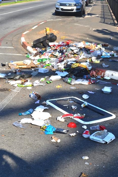 Verkeerslig en drom bly in die slag