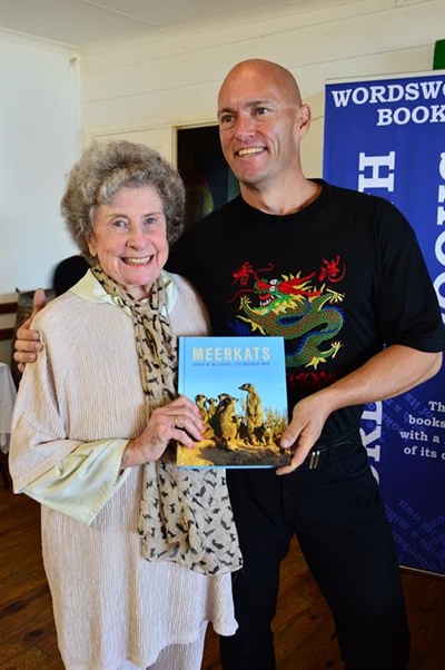 Meerkat Man charms Mossel Bay
