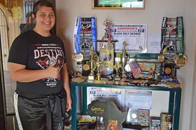 Local girl youngest black belt in SA