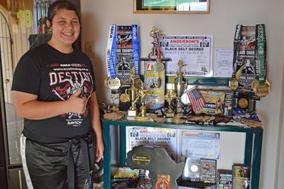 Local girl youngest black belt in SA
