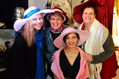 Charity tea supports brave young woman