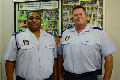 Nuwe hoof by Da Gamaskop-polisiestasie