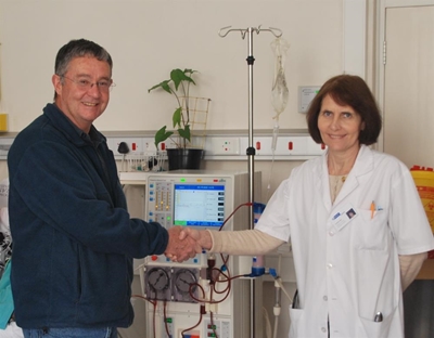Rotary honours renal unit champions