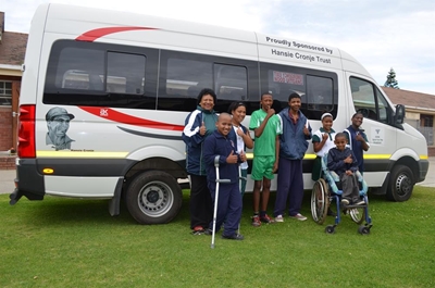 New school bus for disabled