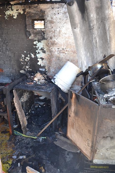 Opvolg: Vrou sterf in brand
