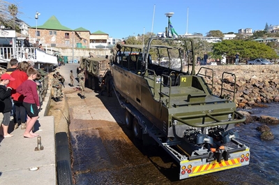 SA Navy launches vessel from Quay 4