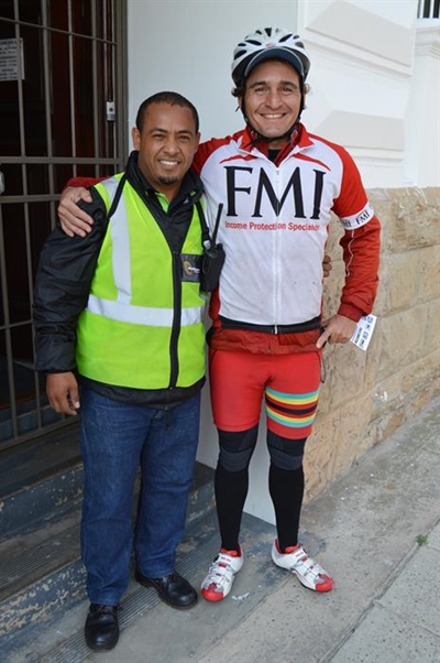 Cyclist reaches Mossel Bay on epic journey