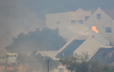 Brand ontwrig Kersdag