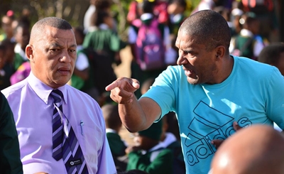 Fed up parents disrupt school