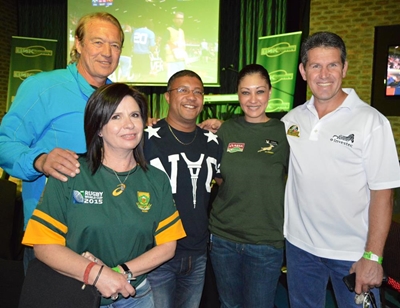 Rugby fans get together at Boktown