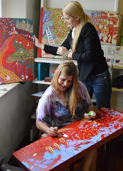 Inspiring artist talks in Mossel Bay
